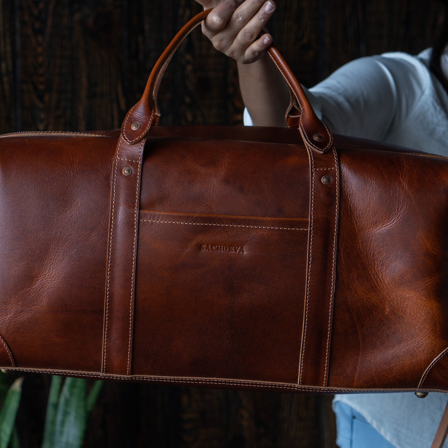 Heritage Duffle (Saddle Tan)