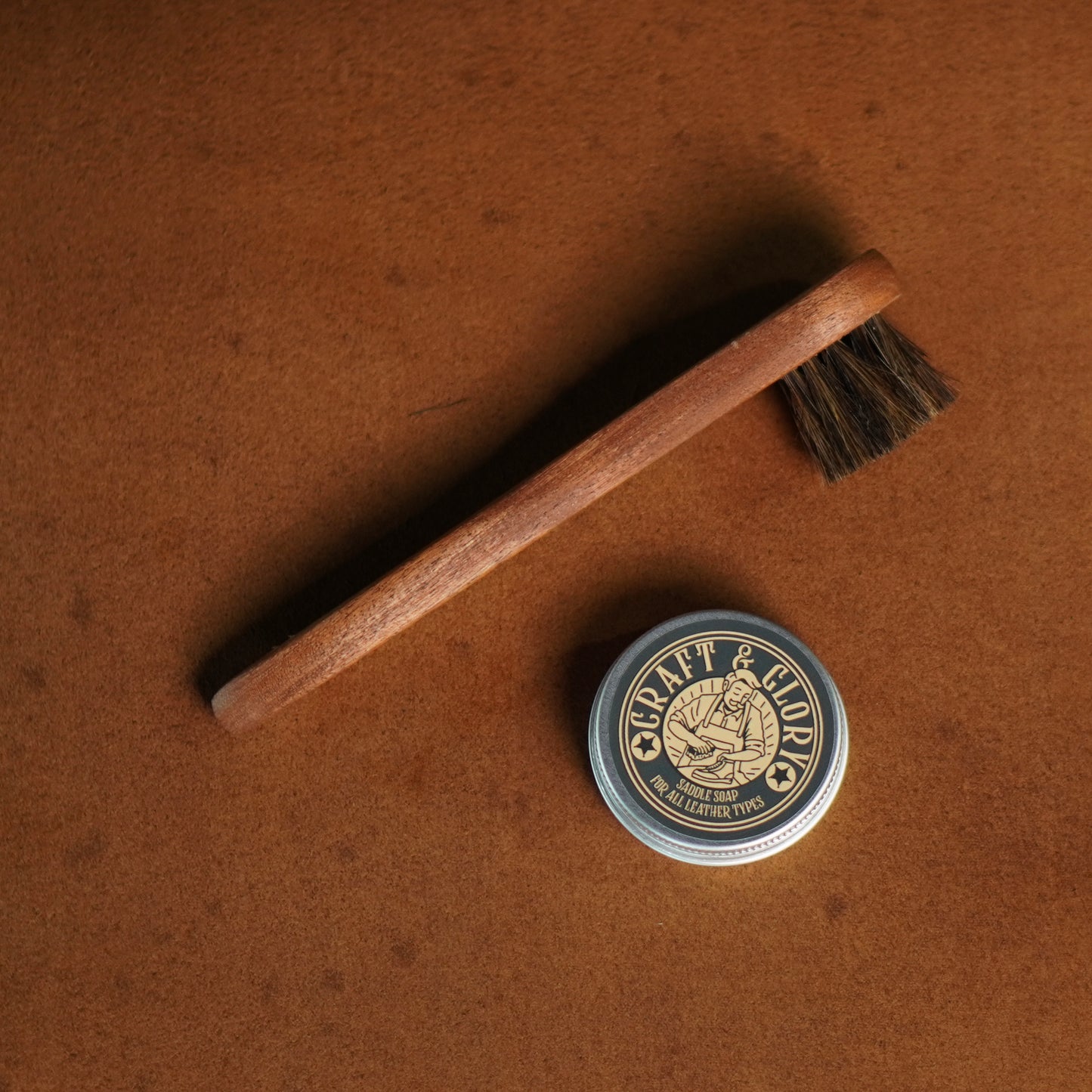 Cleaning Kit (Saddle Soap + Applicator Brush) (30 Days Pre-Order)