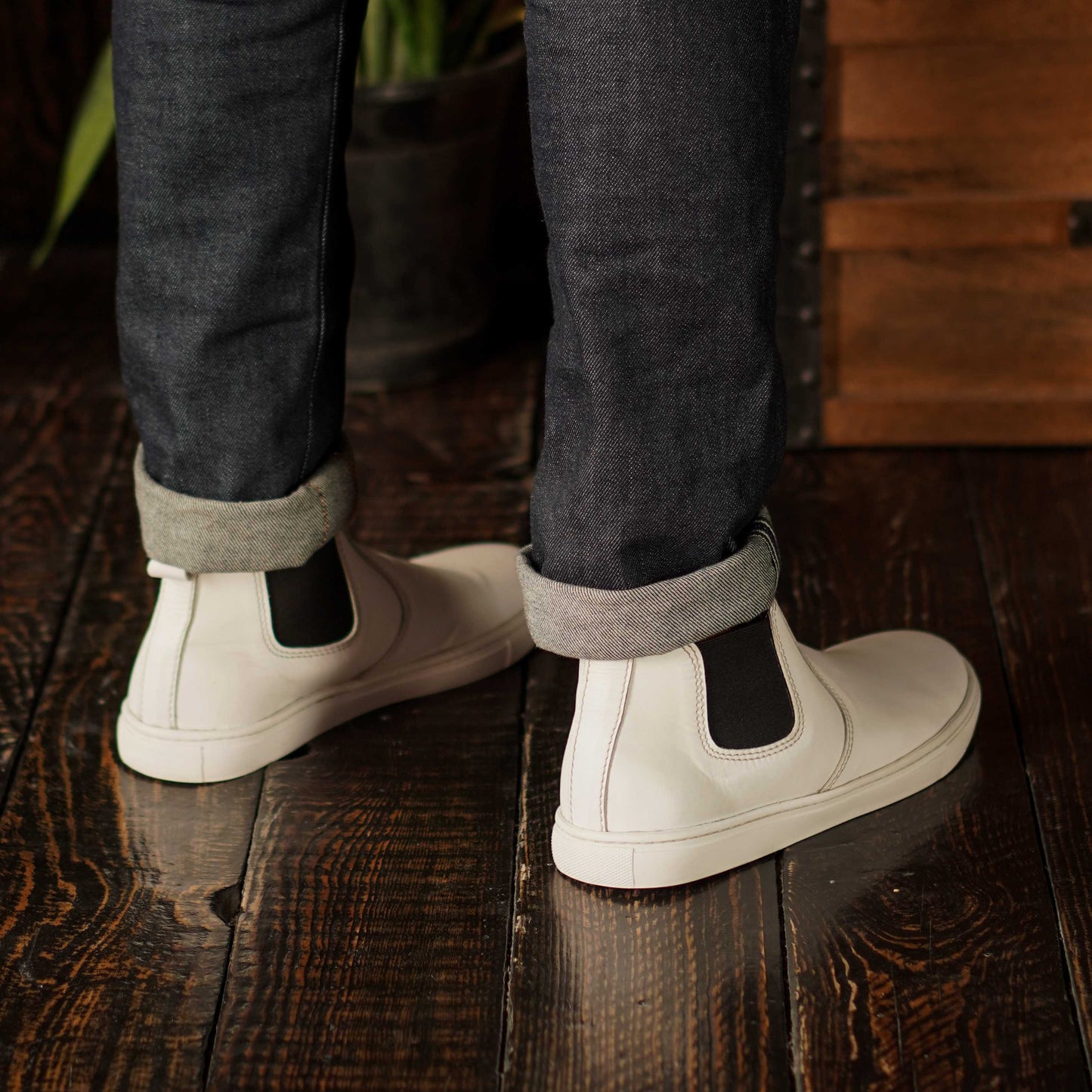 Chelsea Sneakers (Pearl white)