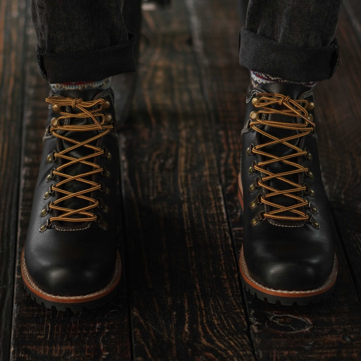 Hike Boots 6" (Raven Black) Goodyear Welted