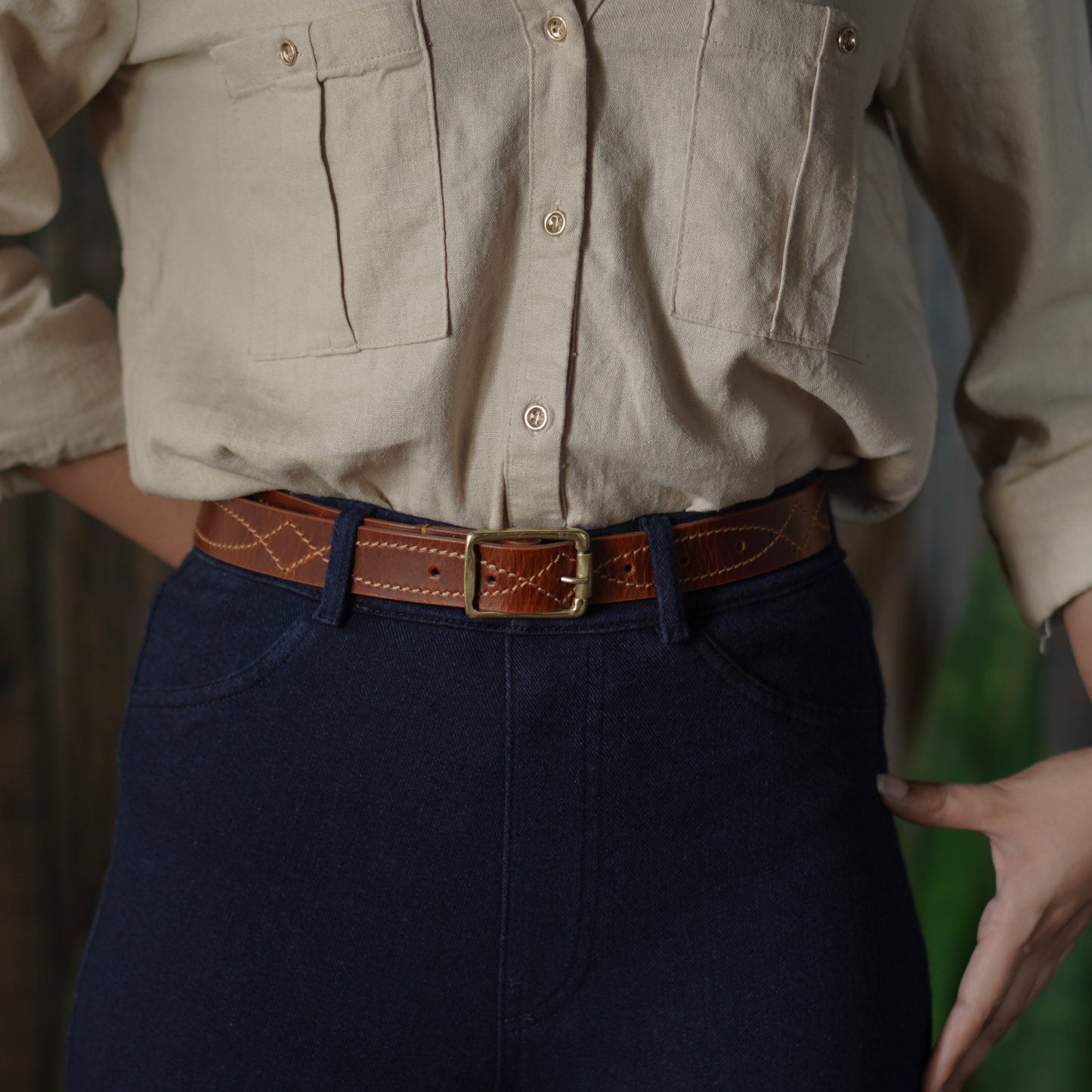 Westin Gürtel für Damen (Saddle Tan)