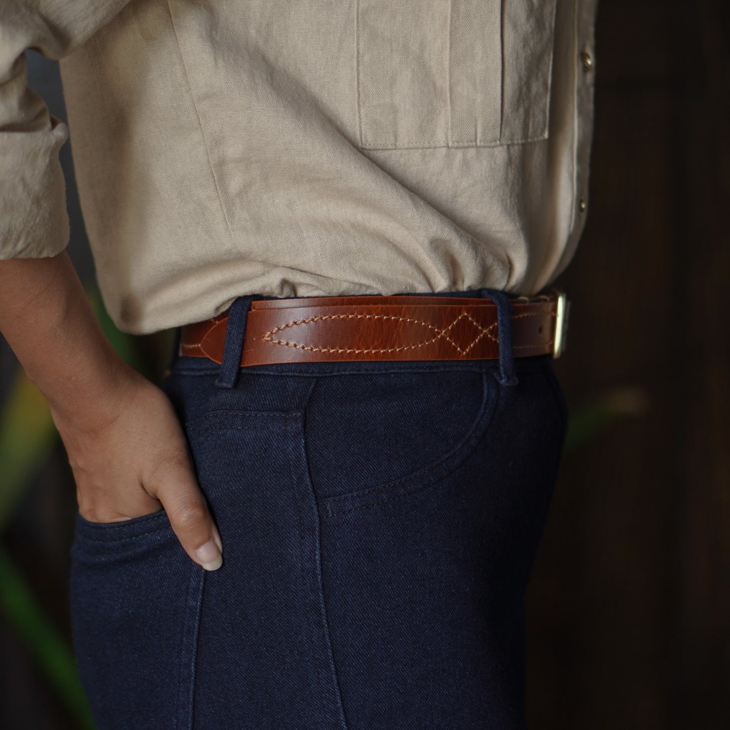 Westin Gürtel für Damen (Saddle Tan)