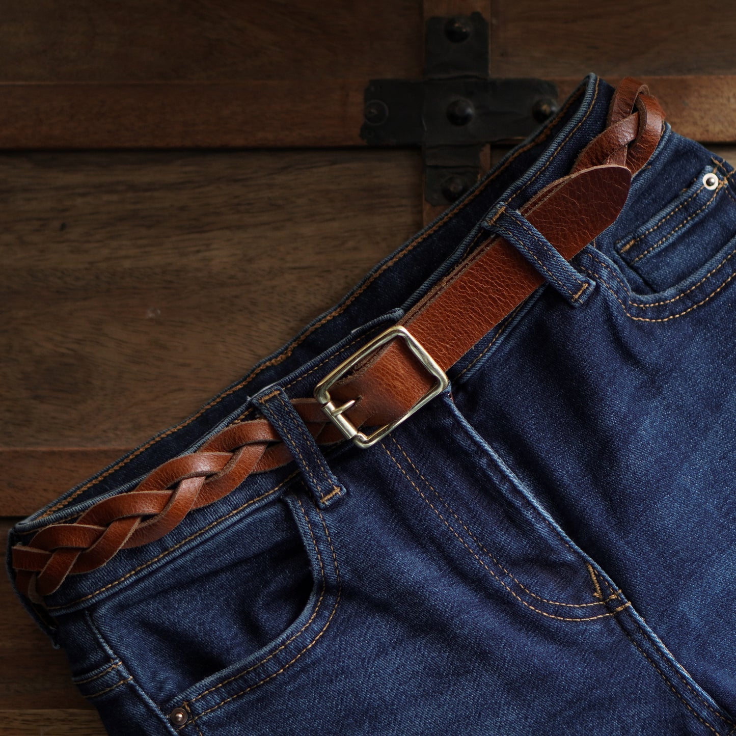 Texasgürtel für Damen (Saddle Tan)