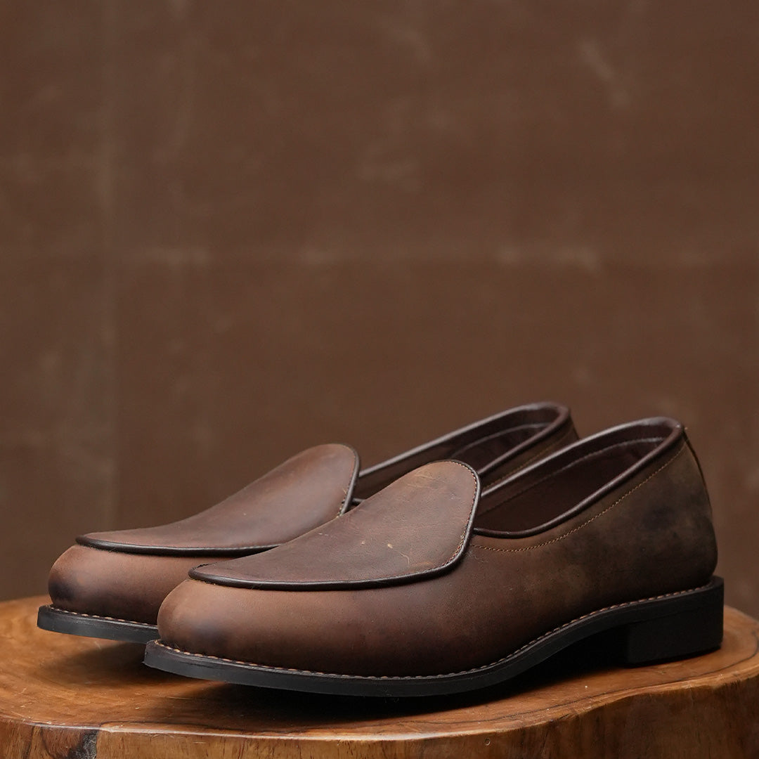 Belgian Loafers ( Vintage Brown ) 316 CRS