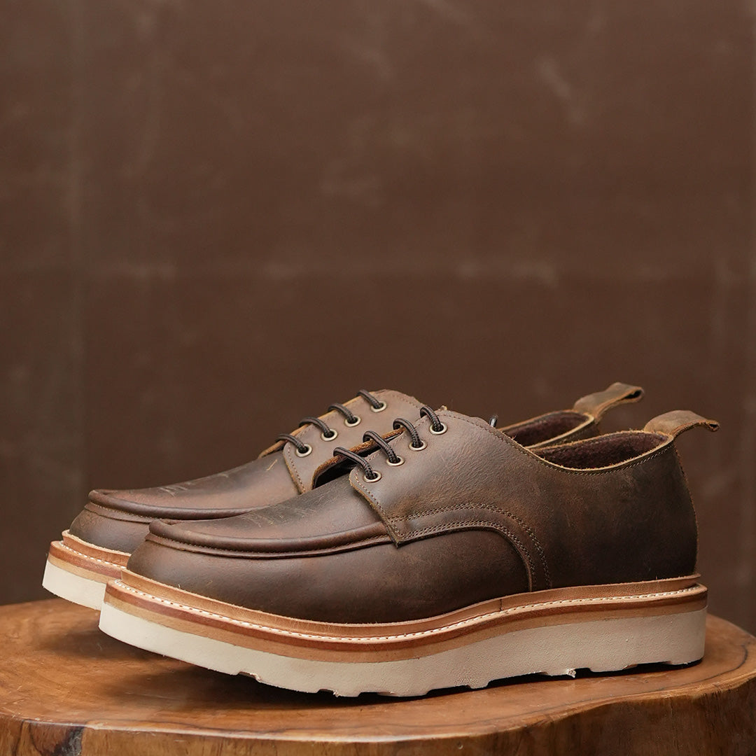 Moc Toe Shoes 2.0 ( Vintage Brown ) 338 CRS