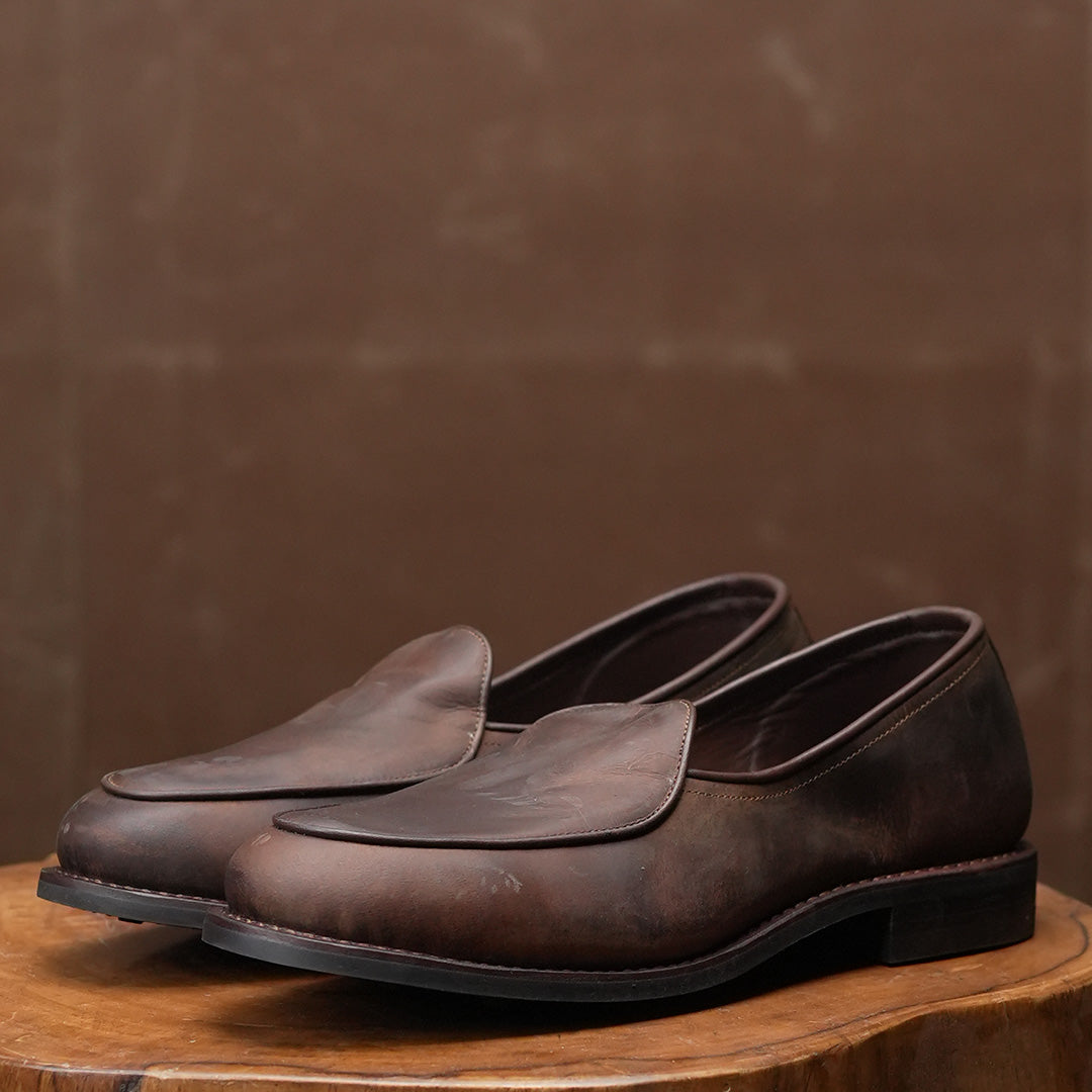 Belgian Loafers ( Vintage Brown ) 347 CRS