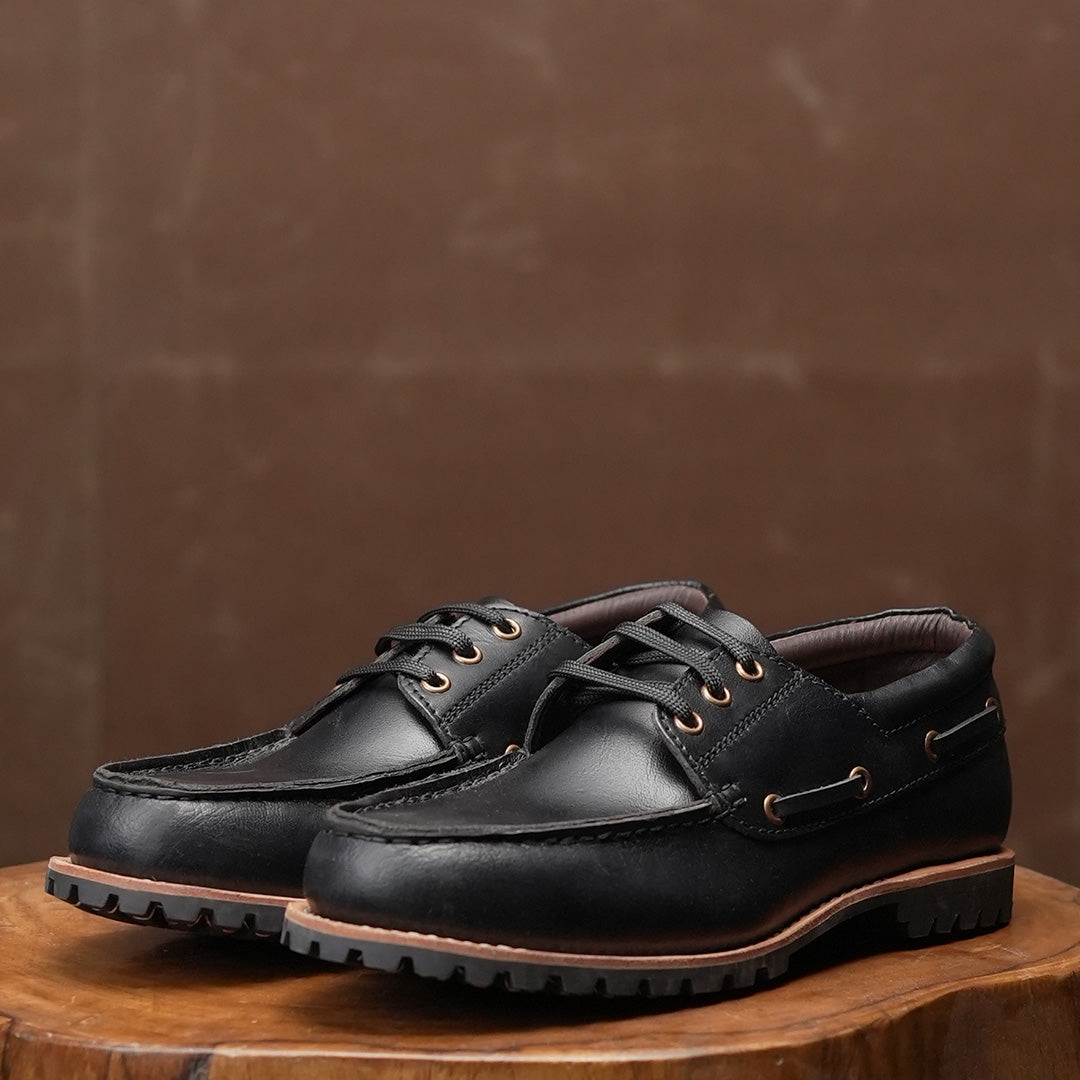 Voyager Boat Shoes ( Raven Black ) 365 CRS