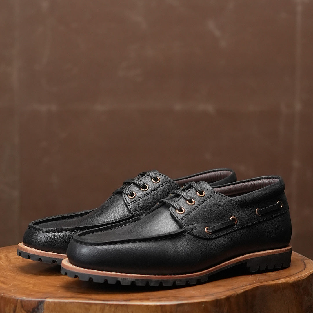 Voyager Boat Shoes ( Raven Black ) 407 CRS