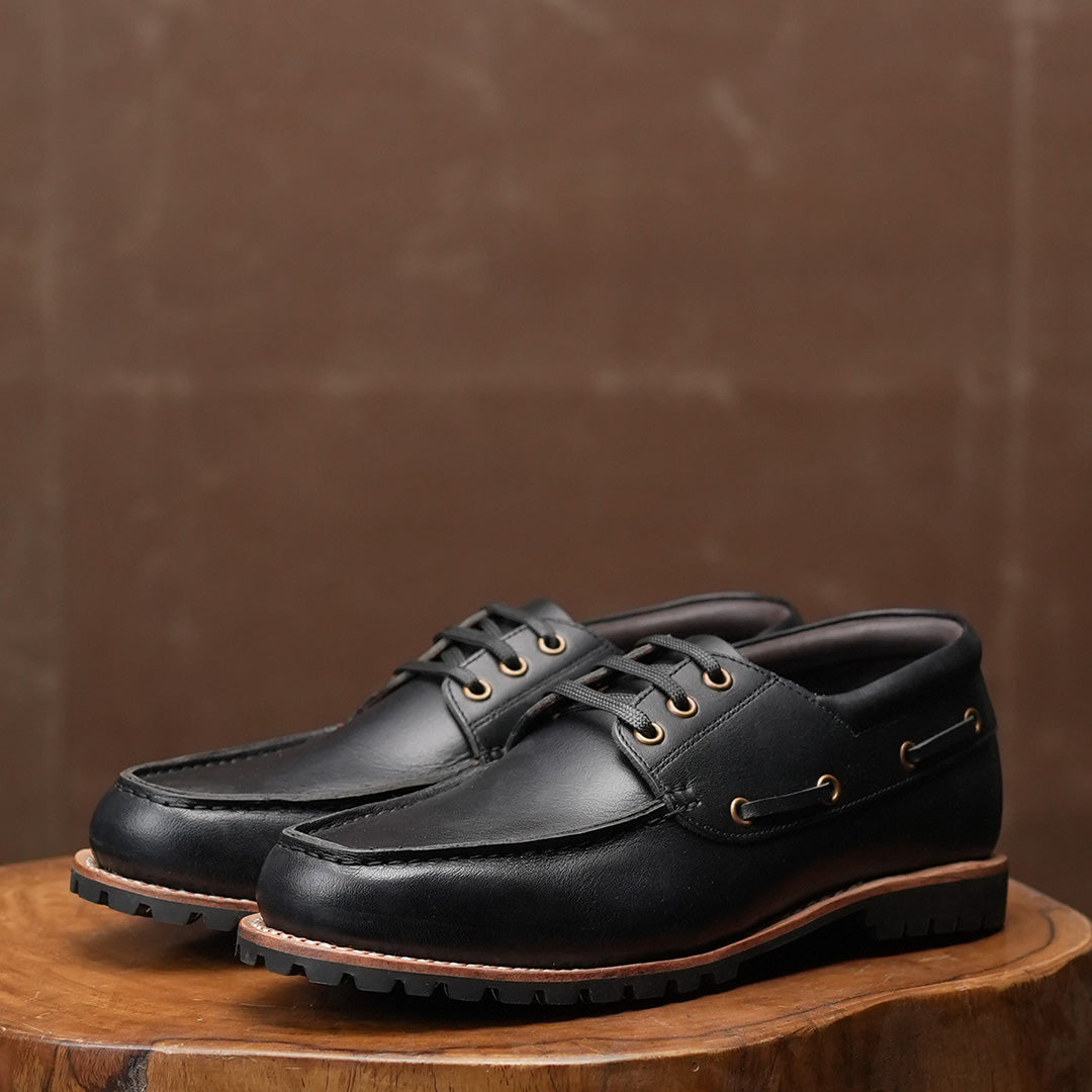 Voyager Boat Shoes ( Raven Black ) 412 CRS
