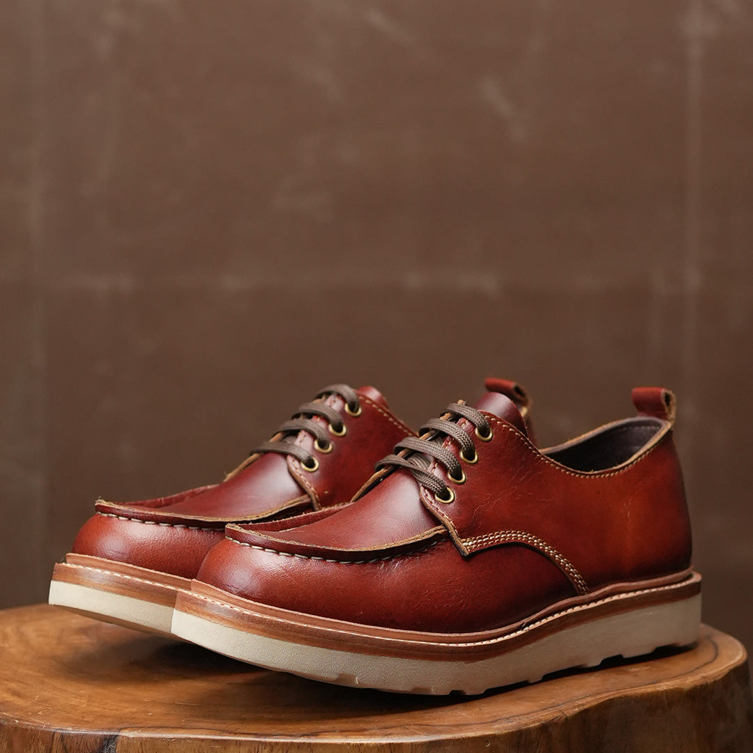 Moc Toe Shoes ( Saddle Tan ) 428 CRS