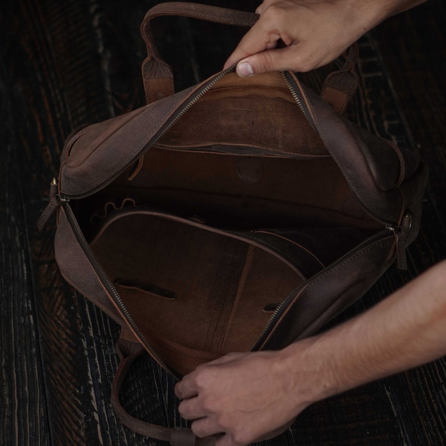 Boston Briefcase (Vintage Brown)