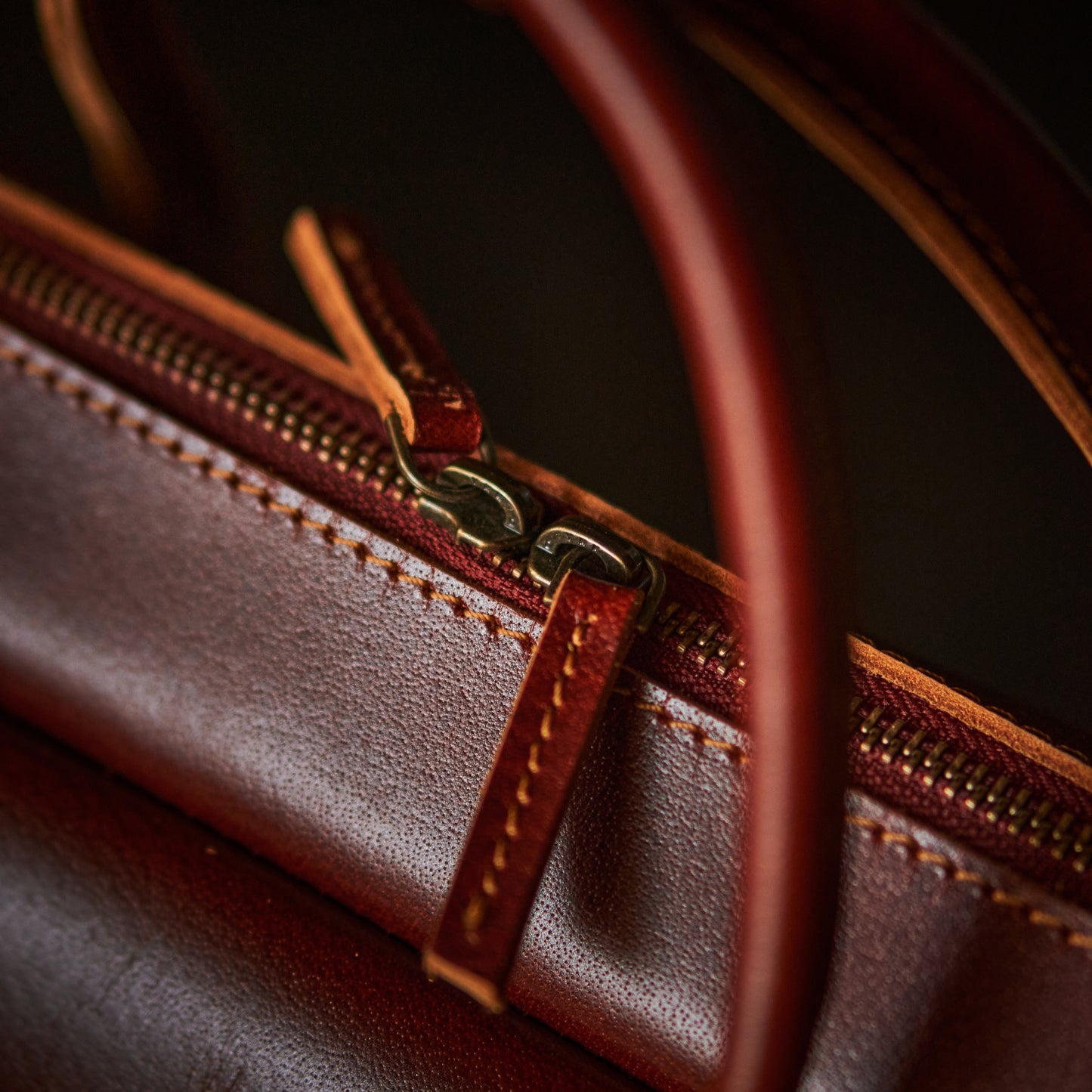 Boston Aktentasche (Saddle Tan)