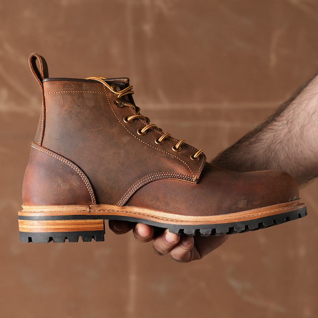 Ranger Boots 6" (Vintage Tan) Goodyear Welted 37 CRS