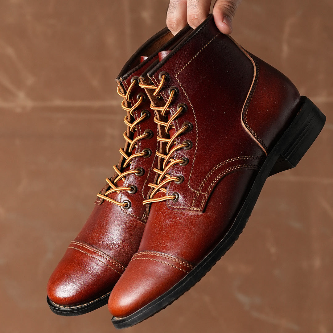 Aspen Boot (Saddle Tan) Goodyear Welted 49 CRS