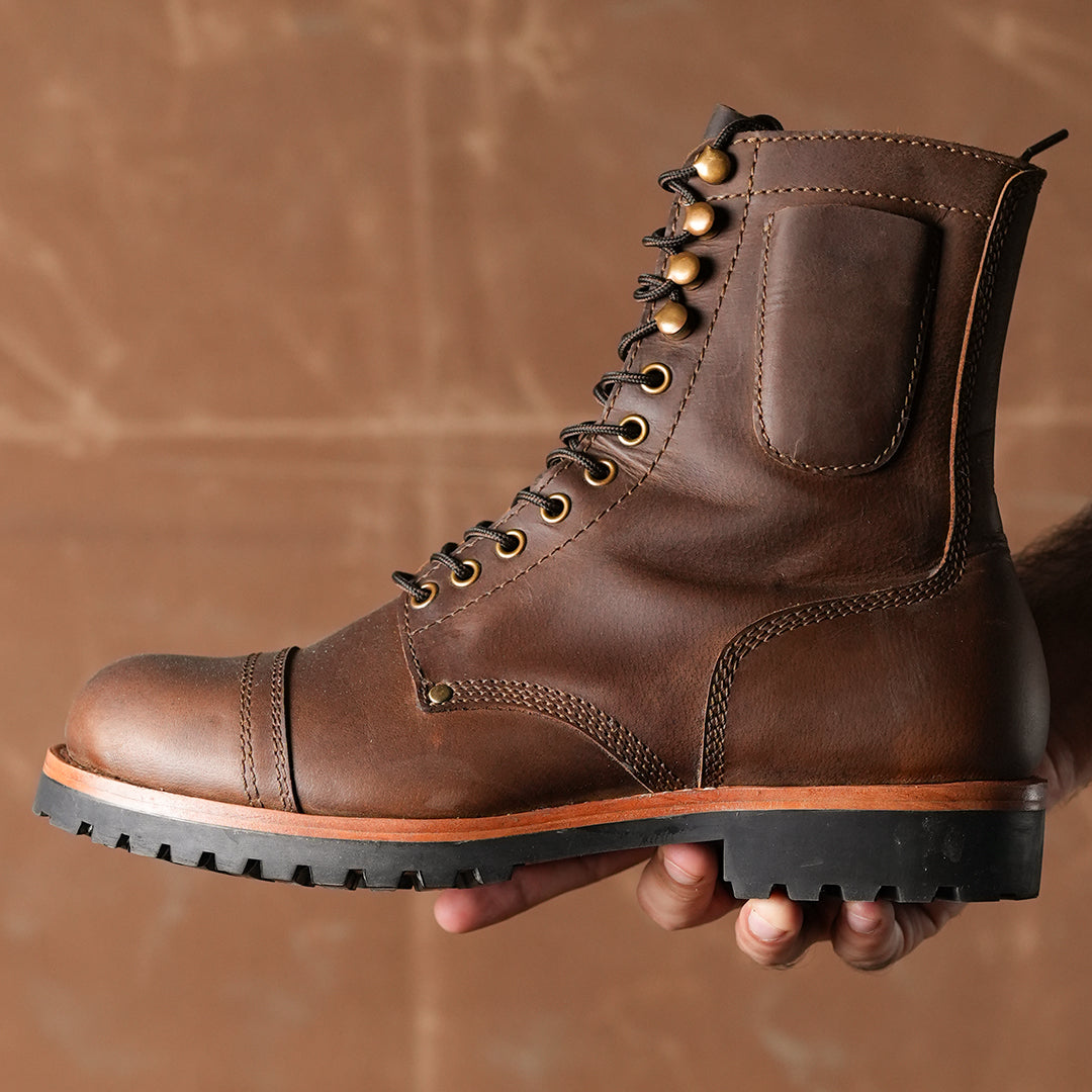Combat Boots 8" (Vintage Brown) 109 CRS