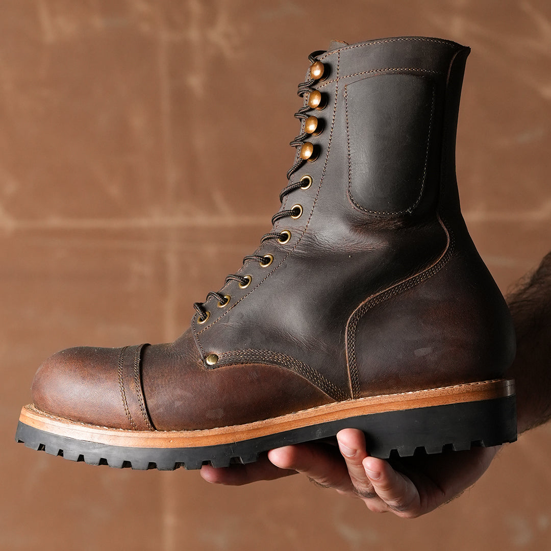 Combat Boots 8" (Vintage Brown) 111 CRS