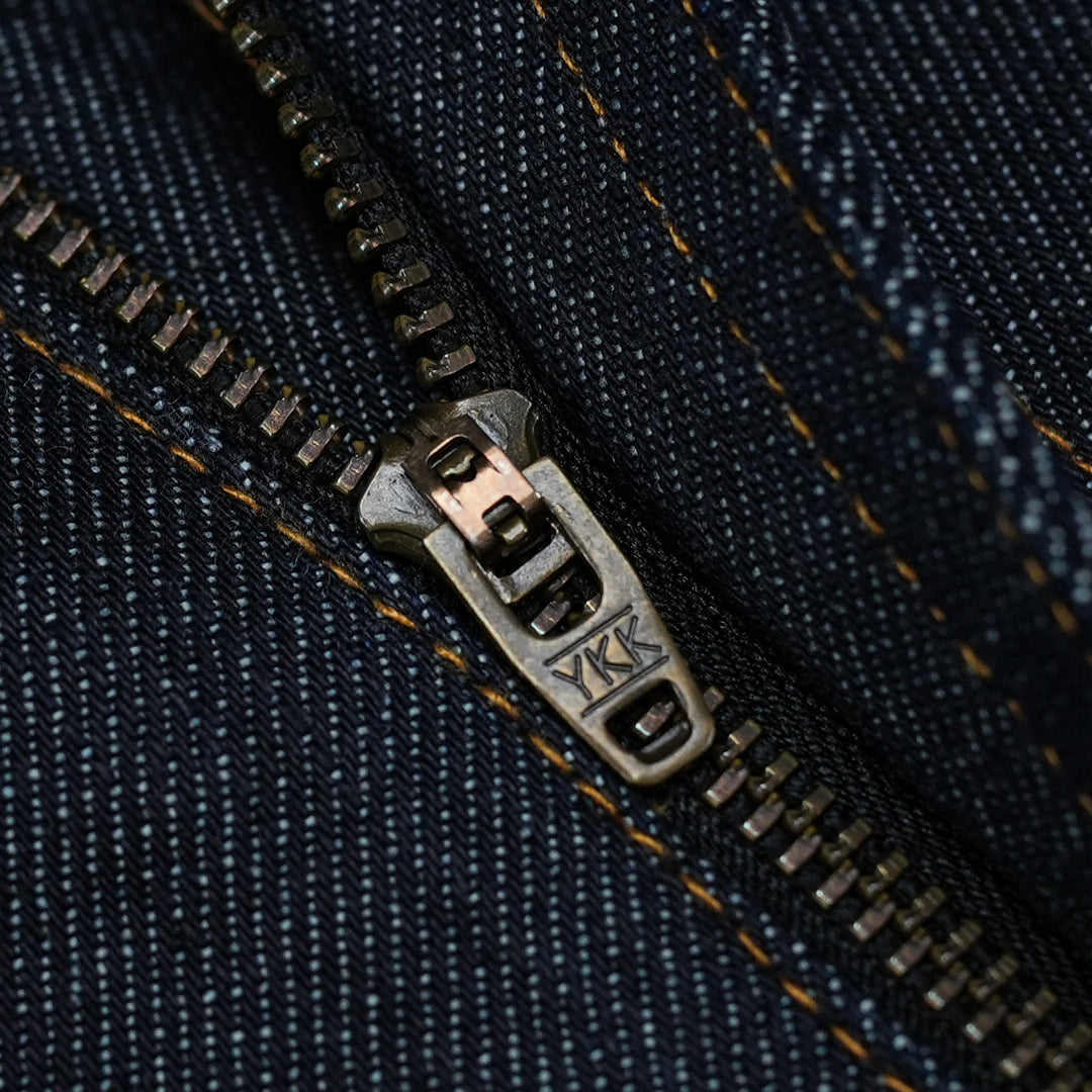 Five Pocket Blue Blood 13 Oz Selvedge Denim For Men (Slim Straight)