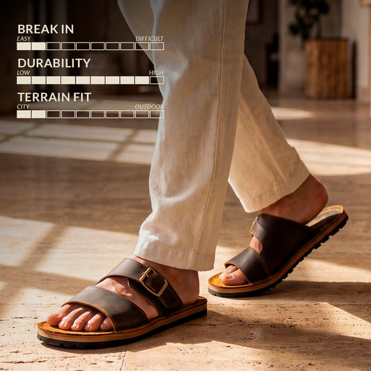 Harbor Slides (Vintage Brown)