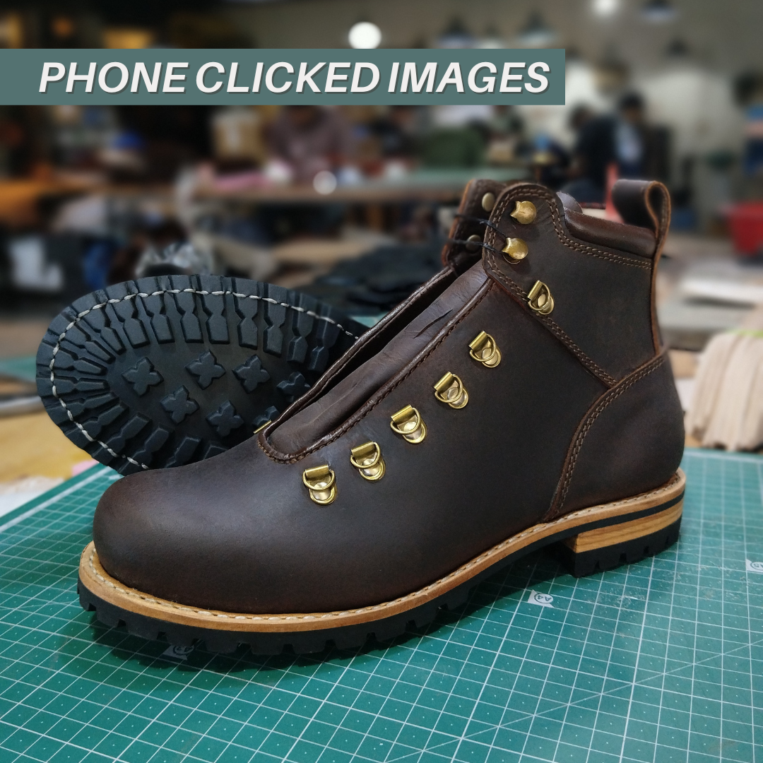 Hike Boots 6" (Vintage Brown) Goodyear Welted