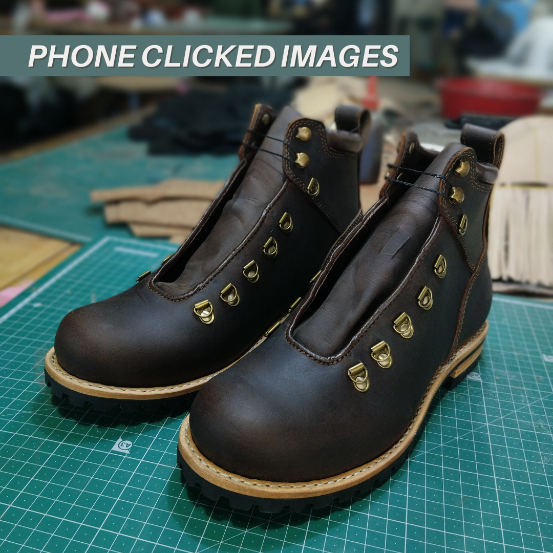 Hike Boots 6" (Vintage Brown) Goodyear Welted