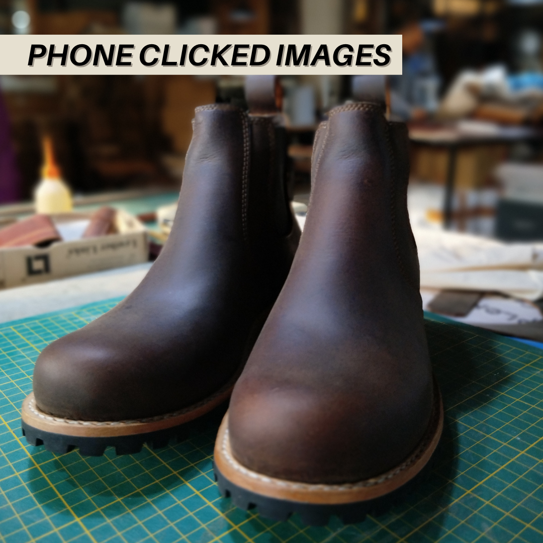 Chelsea Explorer Leather Boots 6" (Vintage Brown) Goodyear Welted