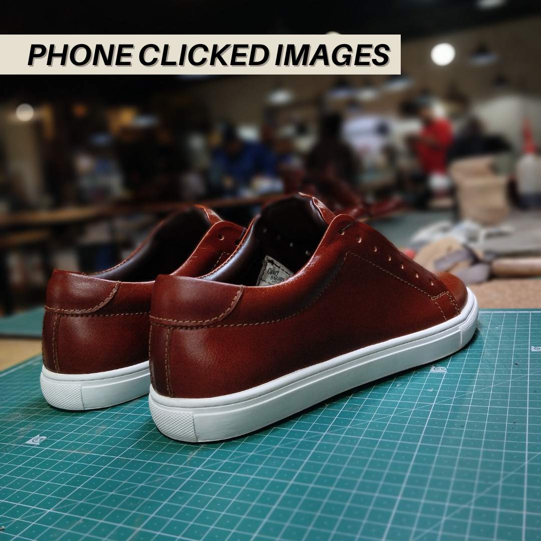 Manhattan Low Top Sneakers (Saddle Tan)