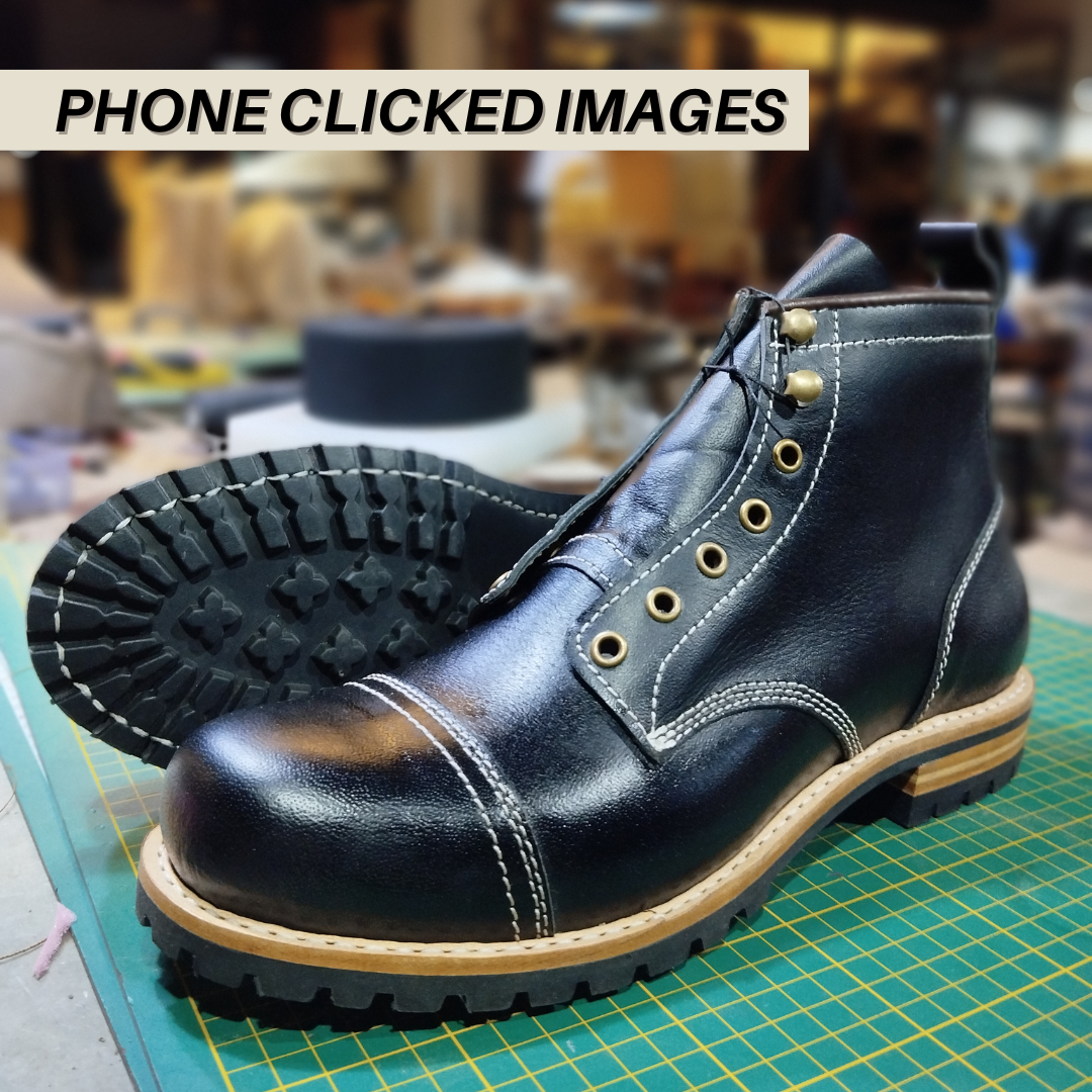 Ranger Boots 6" (Raven Black) Goodyear Welted