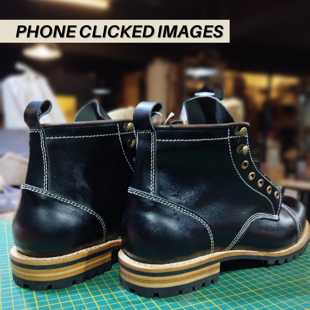 Ranger Boots 6" (Raven Black) Goodyear Welted