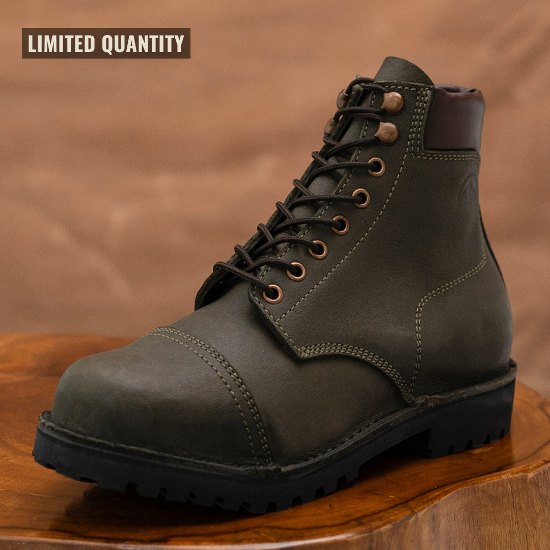 Himalayan Trailmaster Boots 6" (Moss Green) Water Repellent