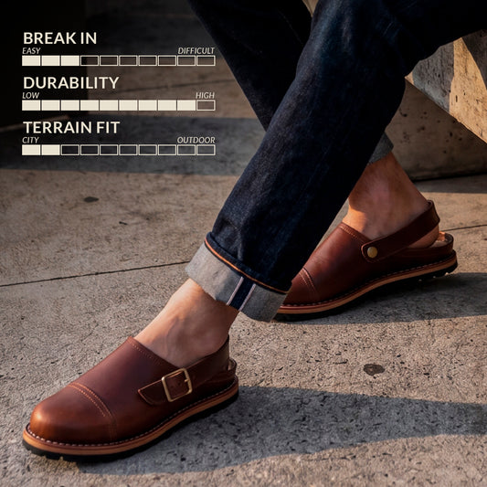 Ranger Slides (Saddle Tan) Goodyear Welted