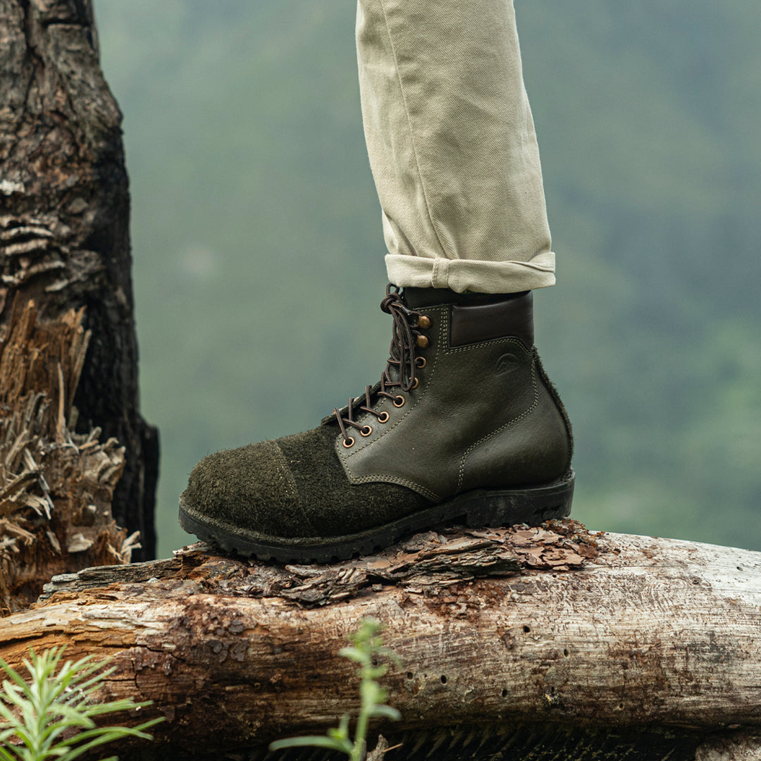 Himalayan Trailmaster Boots 6" (Grizzly Green) Water Repellent (45 Days Pre-Order For This Color)