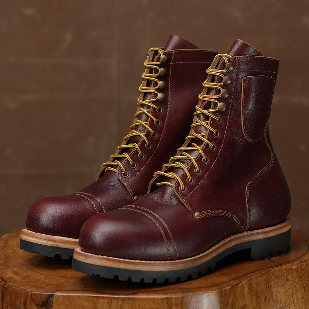 Combat Boots 8" ( Saddle Tan ) 511 CRS