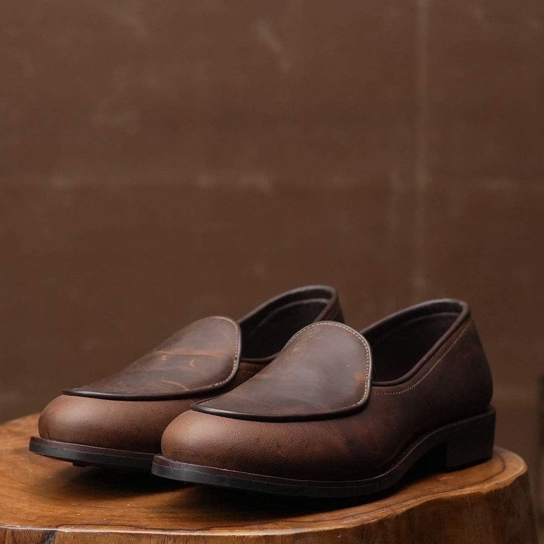 Belgian Loafers ( Vintage Brown ) 486 CRS