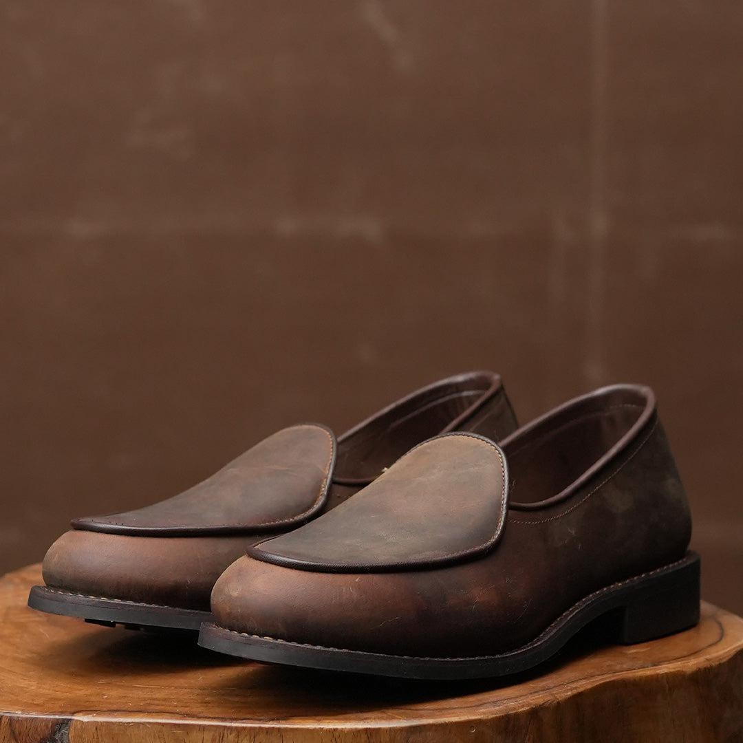 Belgian Loafers ( Vintage Brown ) 459 CRS