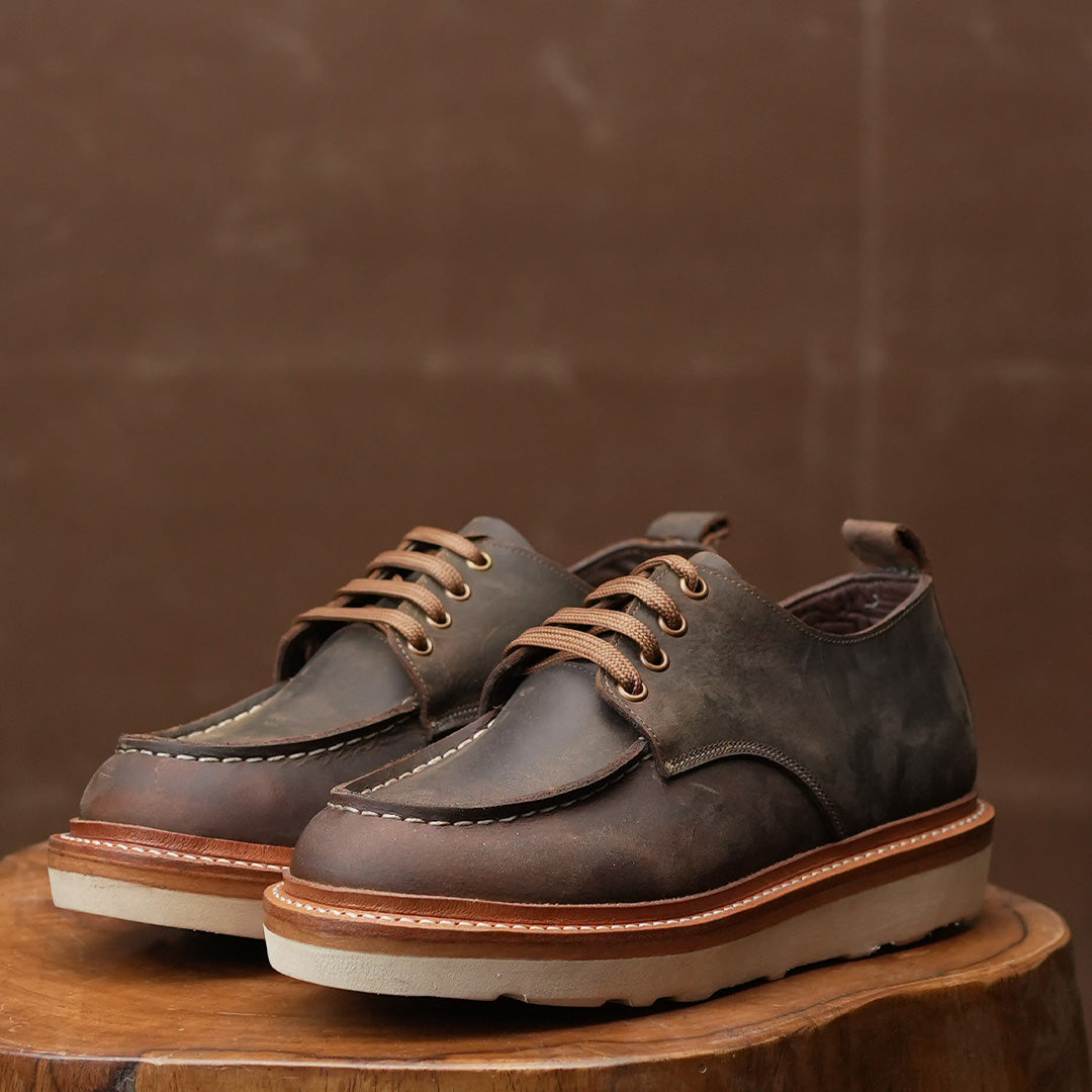 Moc Toe Shoes ( Vintage Brown ) 475 CRS