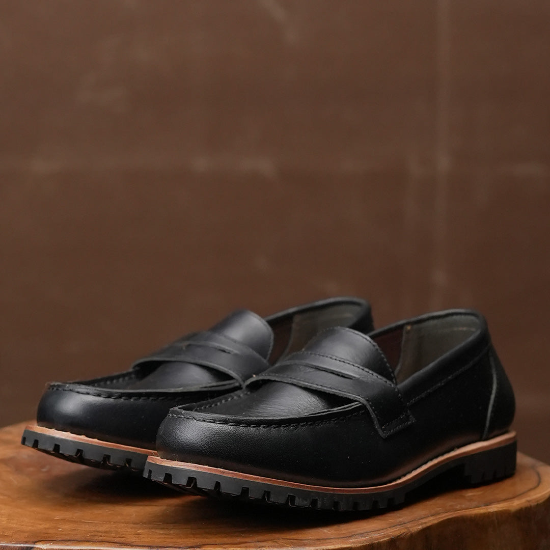 Penny Loafers ( Raven Black ) 460 CRS