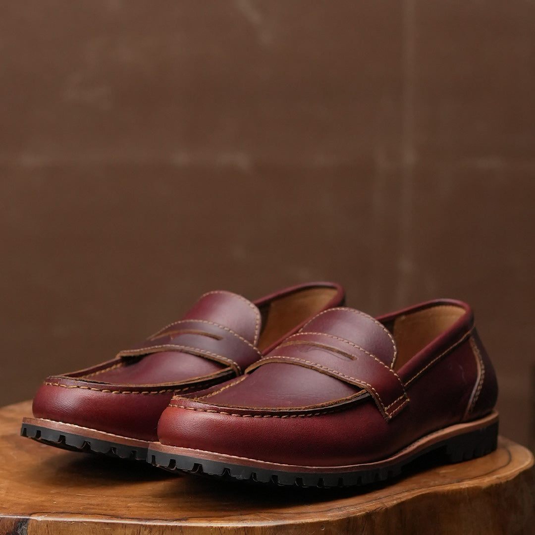 Penny Loafers ( Saddle Tan ) 470 CRS