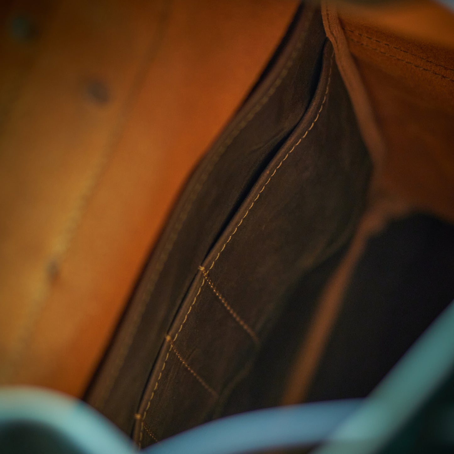 Vintage Bergan Leather Backpack (Vintage Brown)