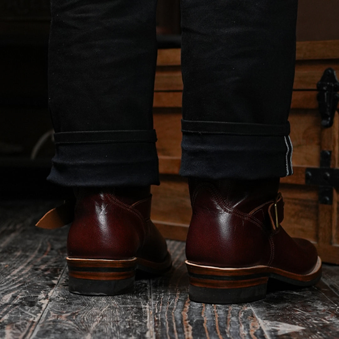 The Foundry Engineer Boots (Saddle Tan) Goodyear Welted