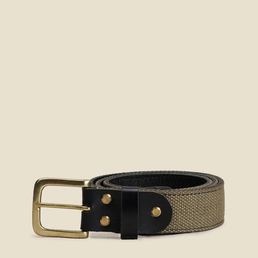 Jungle Belt (Forest Green x Raven Black)