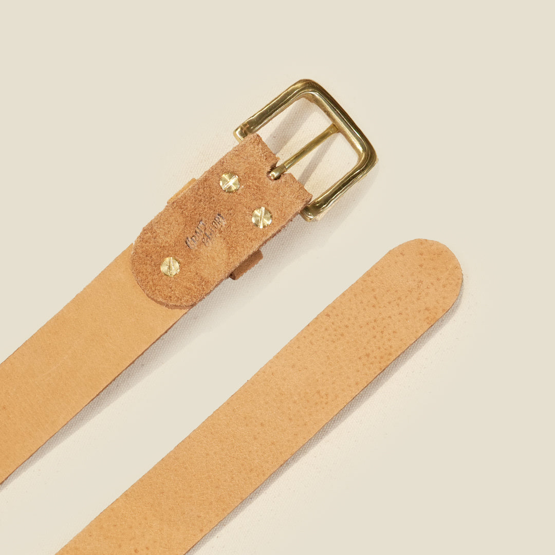 Belts (Wheat Roughout) Leather