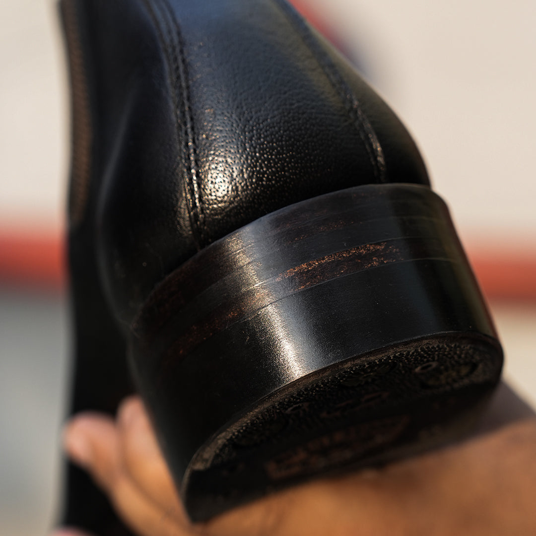 Heritage Chelsea Boots 6" (Raven Black) Goodyear Welted