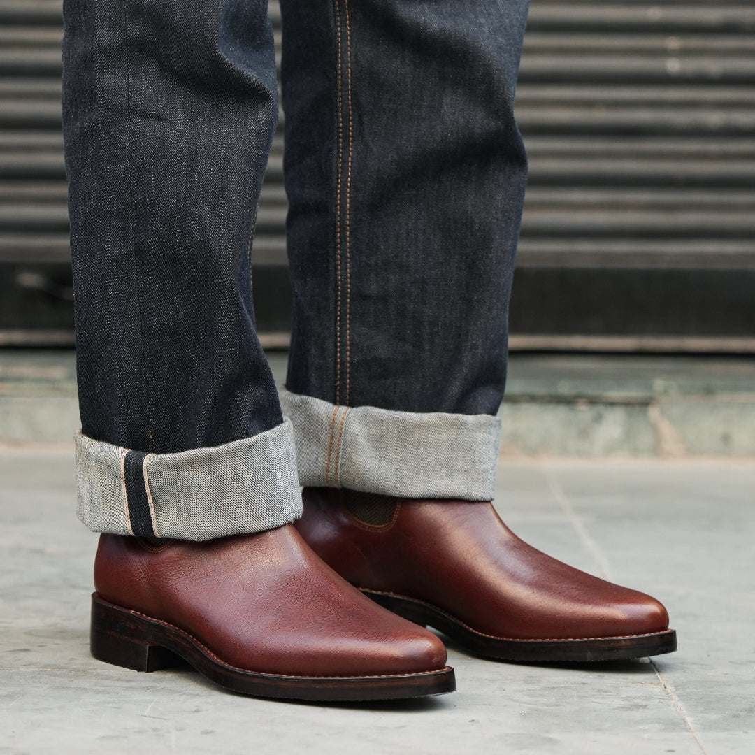 Heritage Chelsea Boots 6" (Saddle Tan) Goodyear Welted