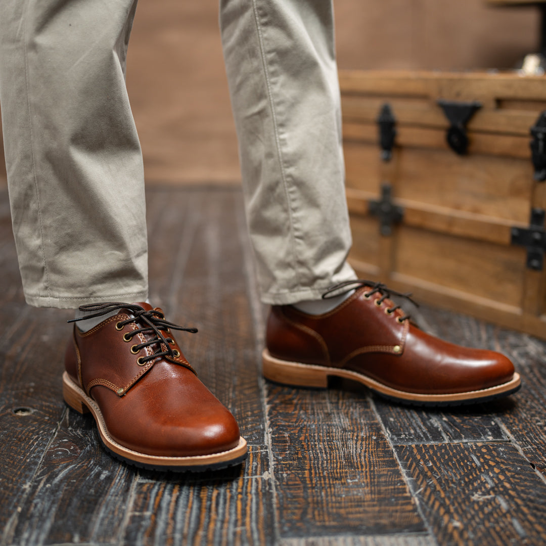 Service Shoe (Saddle Tan) Goodyear Welted