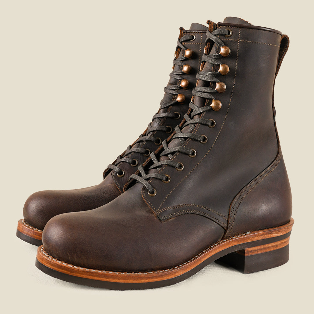 Trooper 2.0 Boots 8" ( Vintage Brown ) Goodyear Welted
