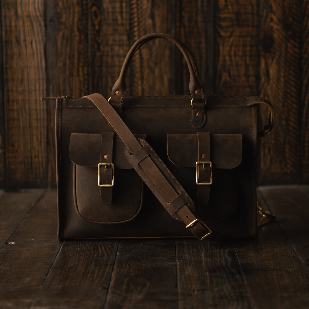 Diplomat Briefcase (Vintage Brown) - Main Image