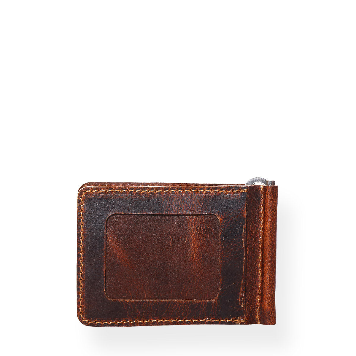 Legacy Money Clipper Leather Wallet (Saddle Tan)