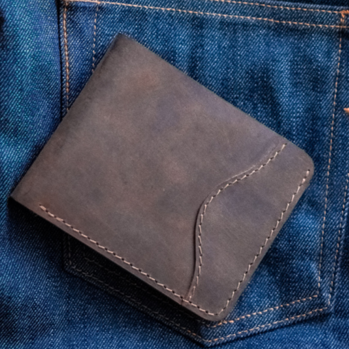 Portefeuille en cuir Austin (marron vintage)