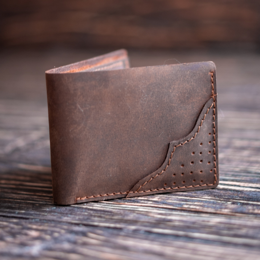 Portefeuille Texas (marron vintage)