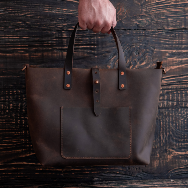 Fourre-tout Portland (marron vintage)